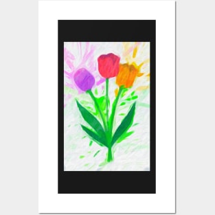 Flowers, for you... Posters and Art